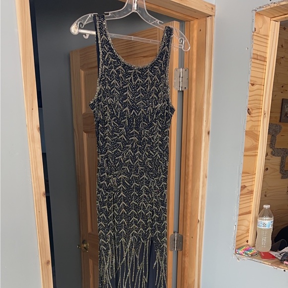 Lush 8 navy blue dress - Picture 1 of 7